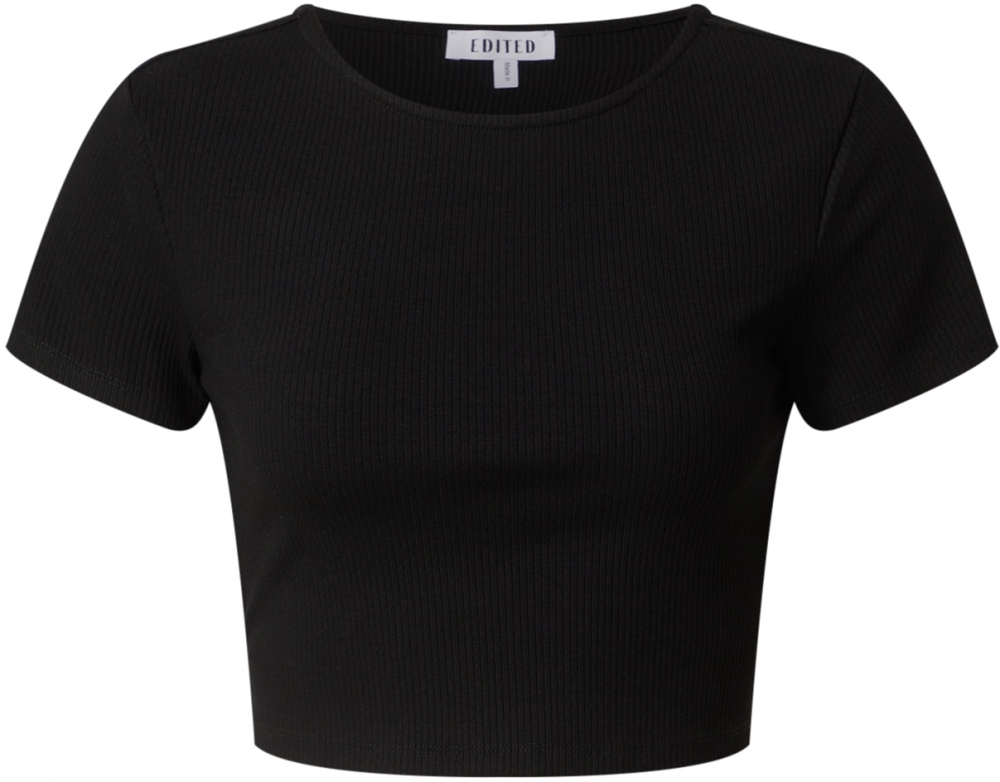 EDITED Tričko 'Anke'  čierna
