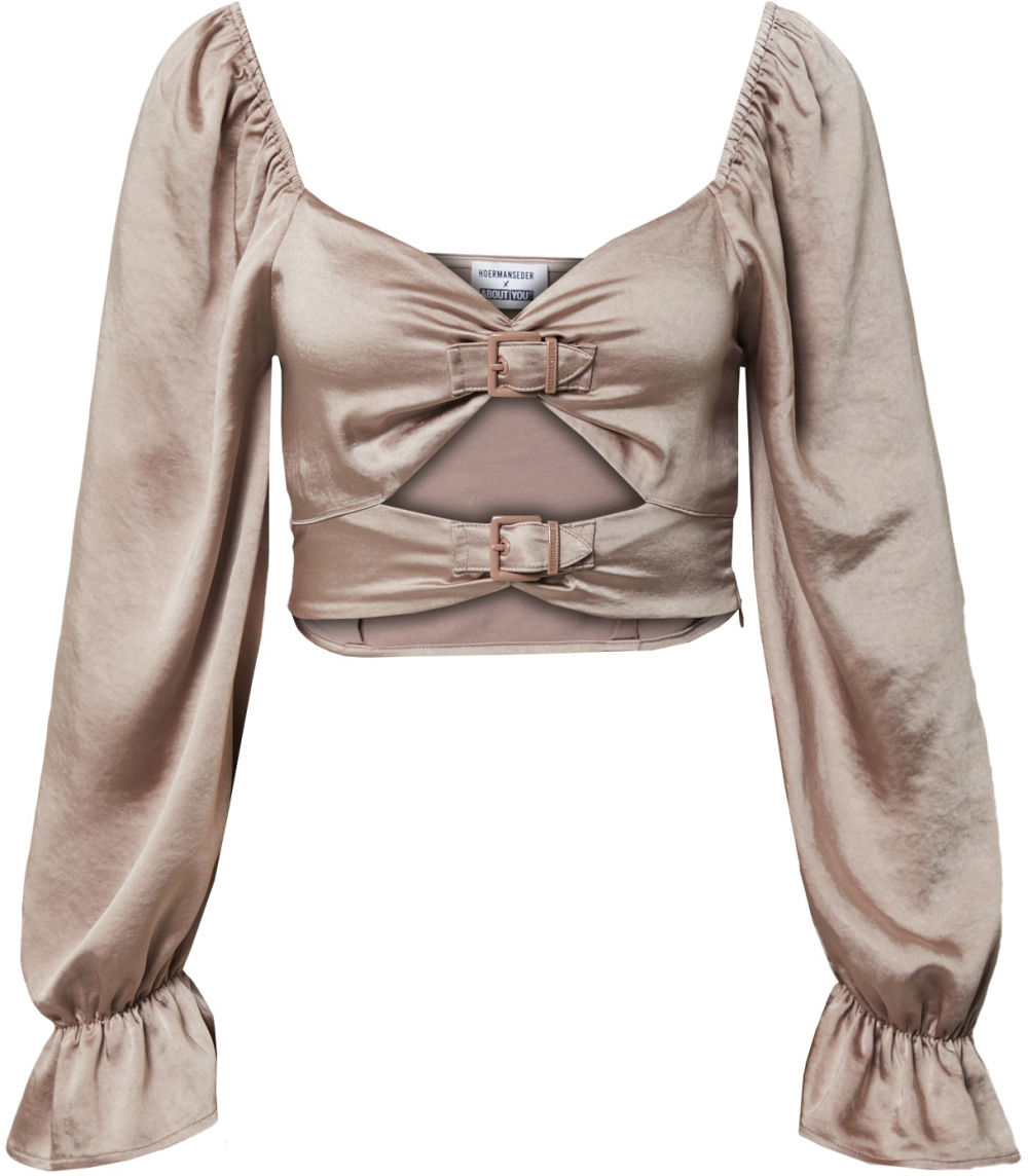 Hoermanseder Tričko 'Charlie'  tmavošedá