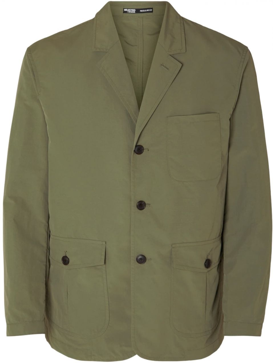 SELECTED Prechodná bunda 'HALLS'  olivová