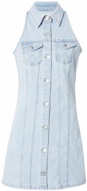 WRANGLER Košeľové šaty 'DENIM COLLARED DRESS'  svetlomodrá