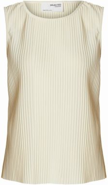 SELECTED Blúzka  svetlobéžová