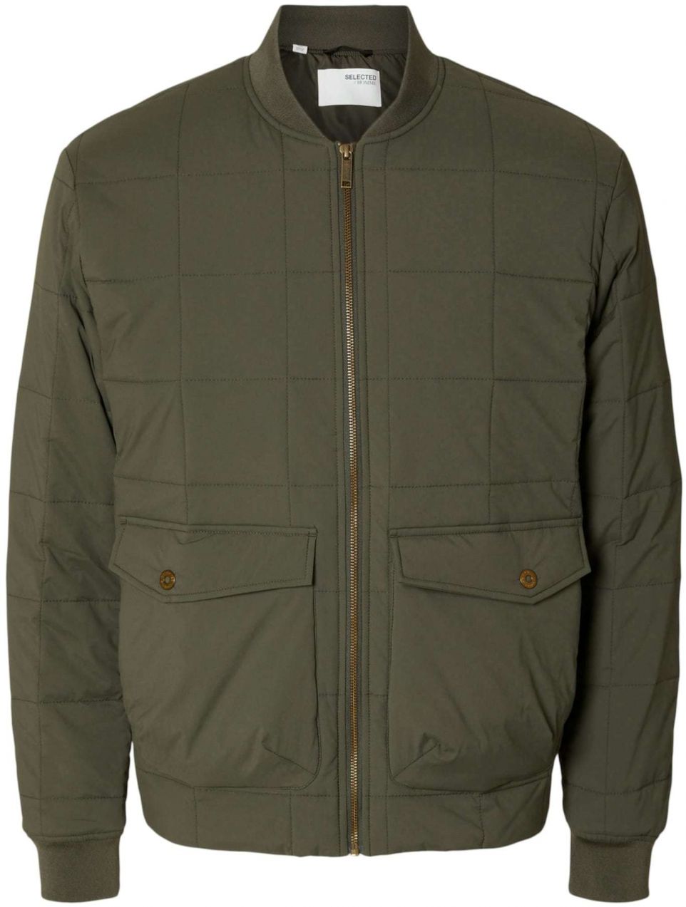 SELECTED Prechodná bunda 'RICHARD'  farby bahna