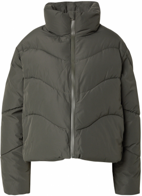 VERO MODA Zimná bunda 'VMWAVE'  tmavozelená