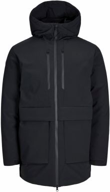 JACK & JONES Prechodná parka 'Charlie'  čierna