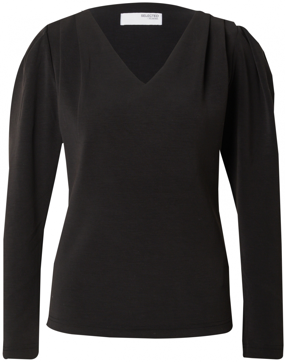 SELECTED Tričko 'FENJA'  čierna