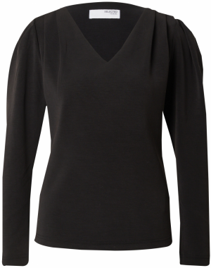 SELECTED Tričko 'FENJA'  čierna