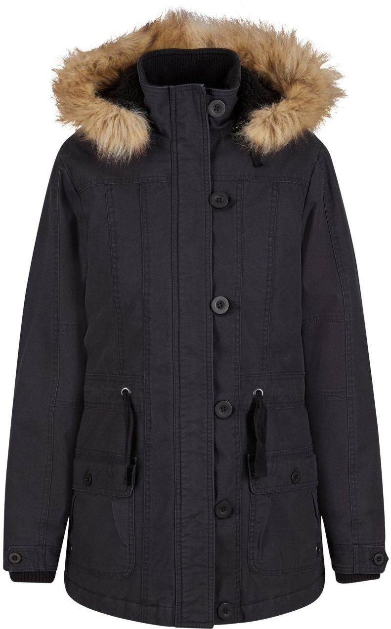 Brandit Zimná parka 'Nila'  čierna