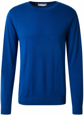 SELECTED Sveter 'SLHBERG'  tmavomodrá