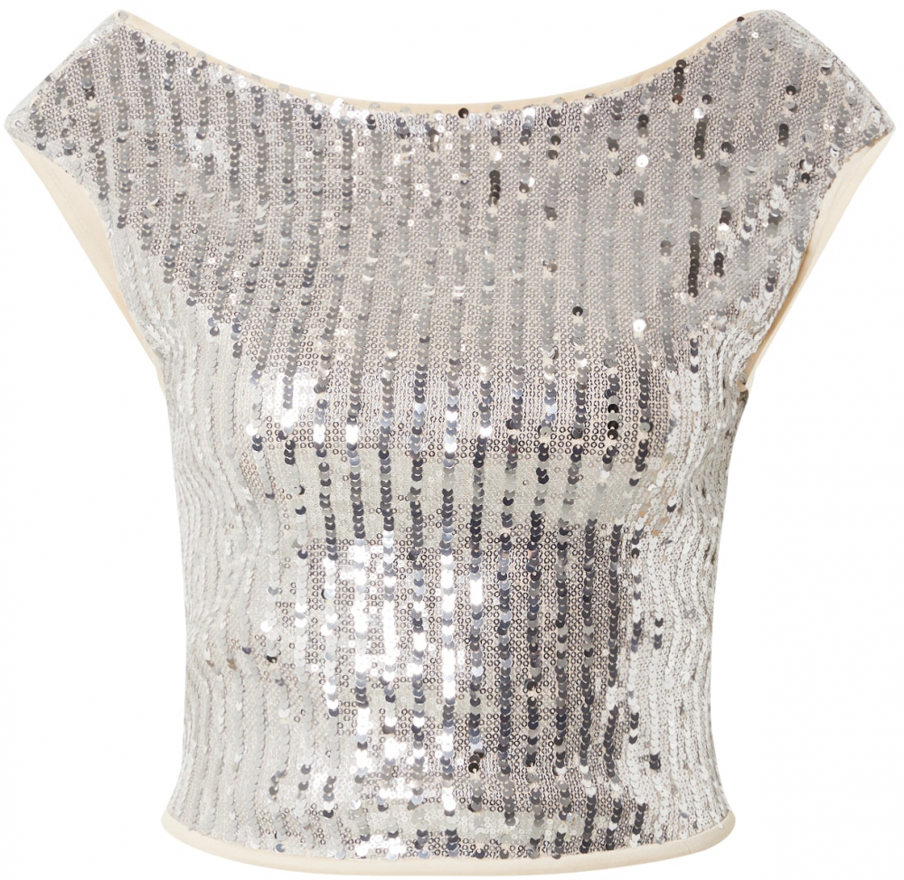 studioselect Top 'Sissy'  strieborná