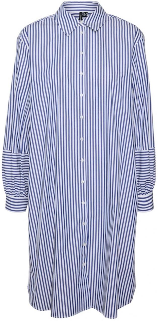 VERO MODA Blúzka 'Inge'  modrá / biela