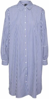 VERO MODA Blúzka 'Inge'  modrá / biela