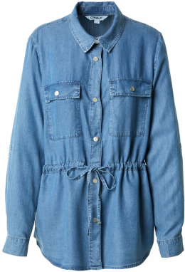 ONLY Blúzka 'ONLCHARIS'  modrá denim