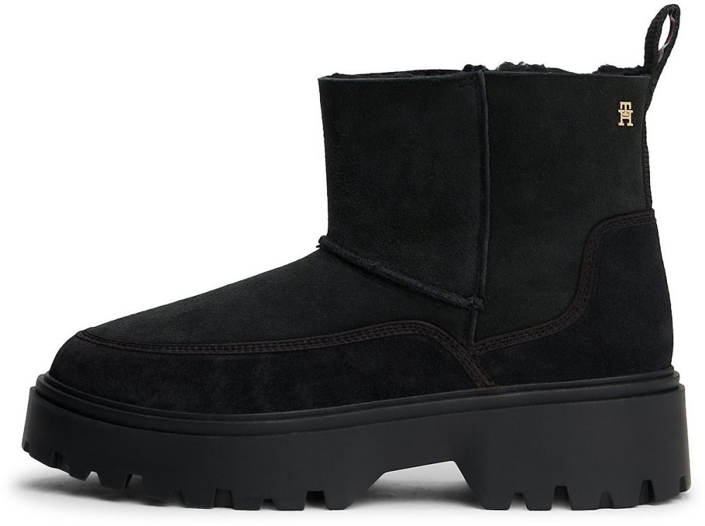 TOMMY HILFIGER Snehule  čierna