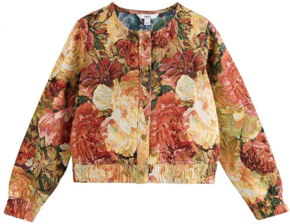 Next Prechodná bunda  kaki / olivová / brusnicová