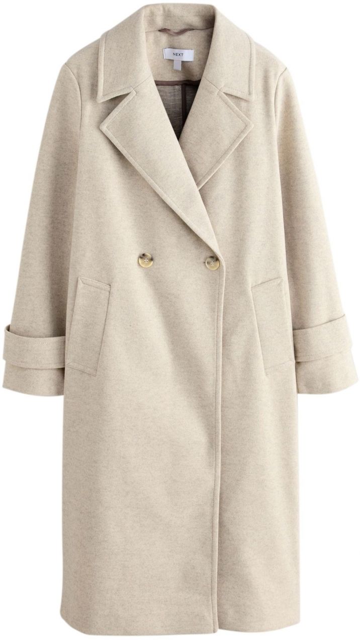 Next Prechodný kabát  krémová