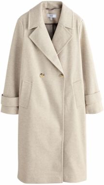 Next Prechodný kabát  krémová