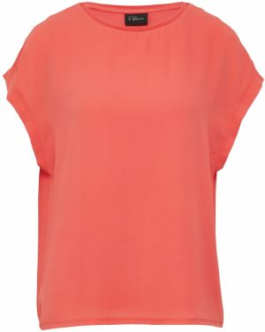 s.Oliver BLACK LABEL Tričko  koralová