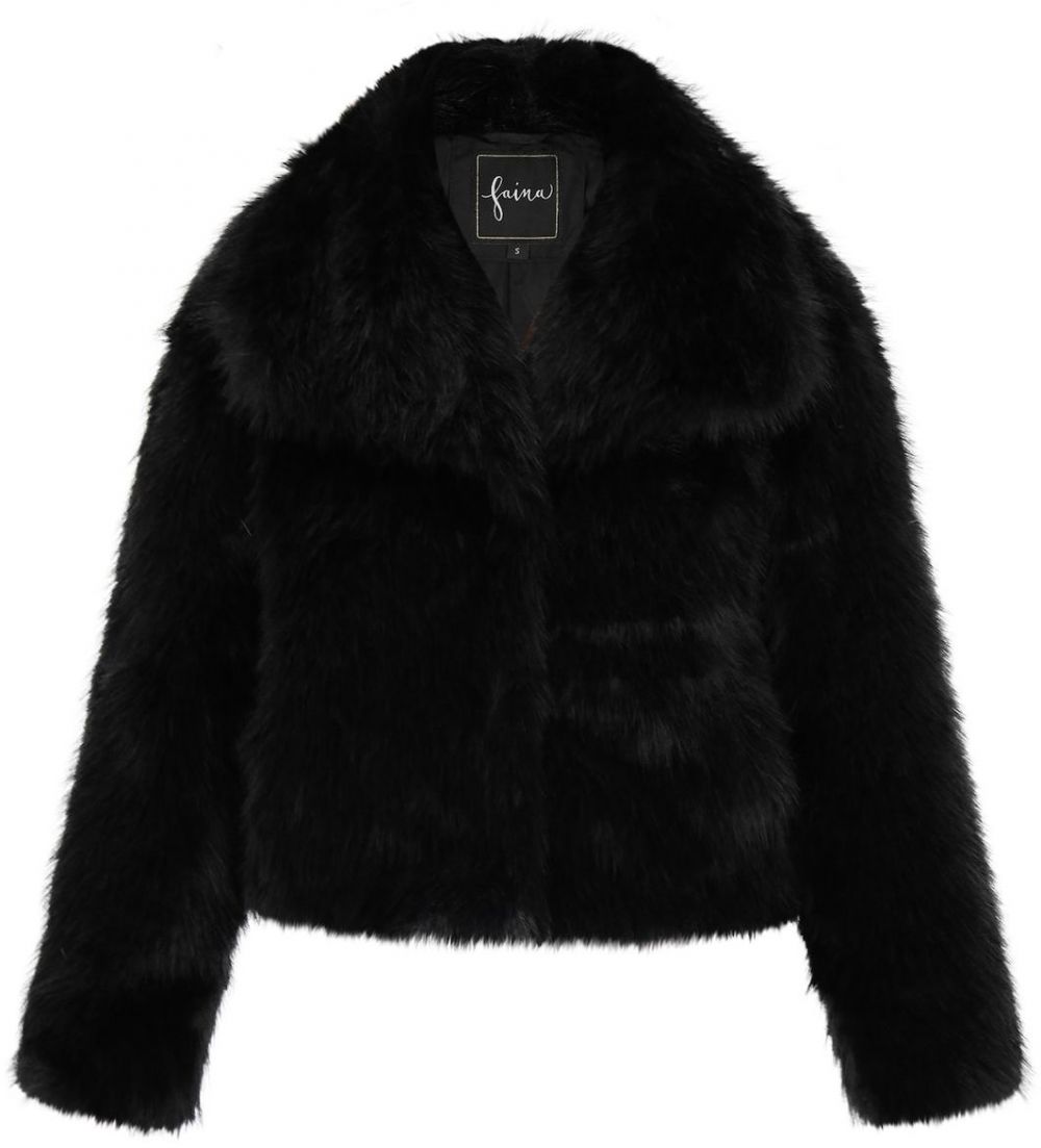 faina Zimná bunda  čierna
