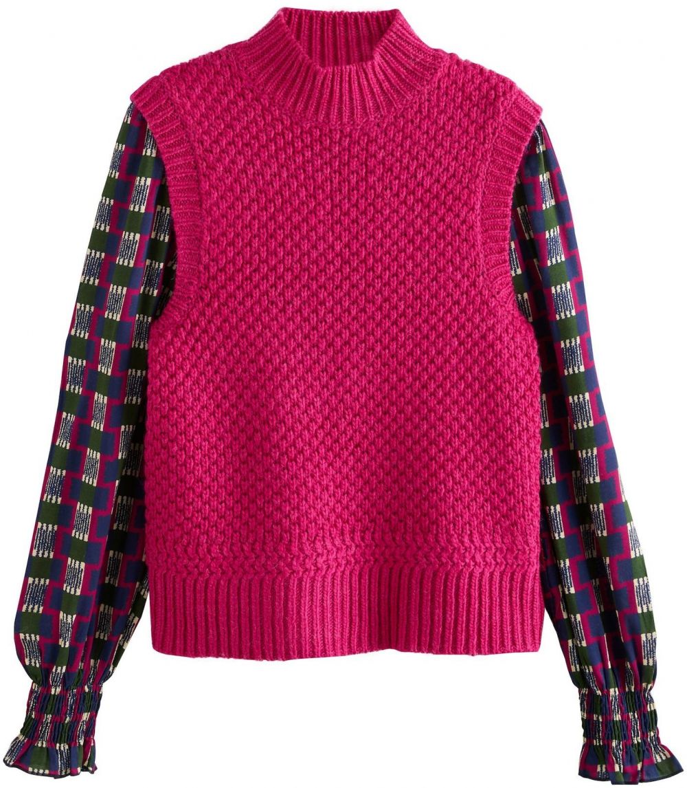 Next Sveter  béžová / modrá / zelená / ružová