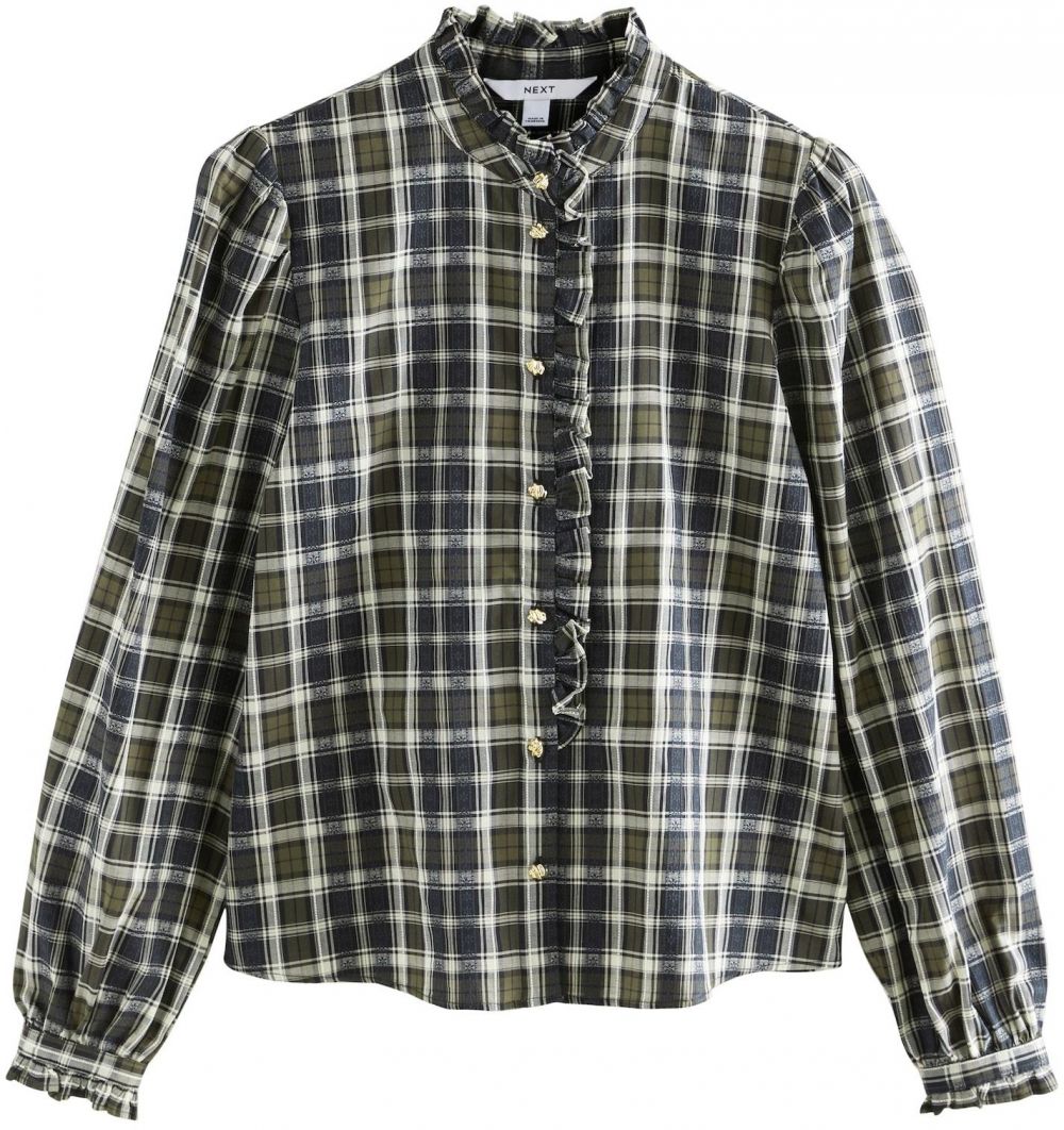 Next Blúzka  námornícka modrá / kaki / čierna / prírodná biela