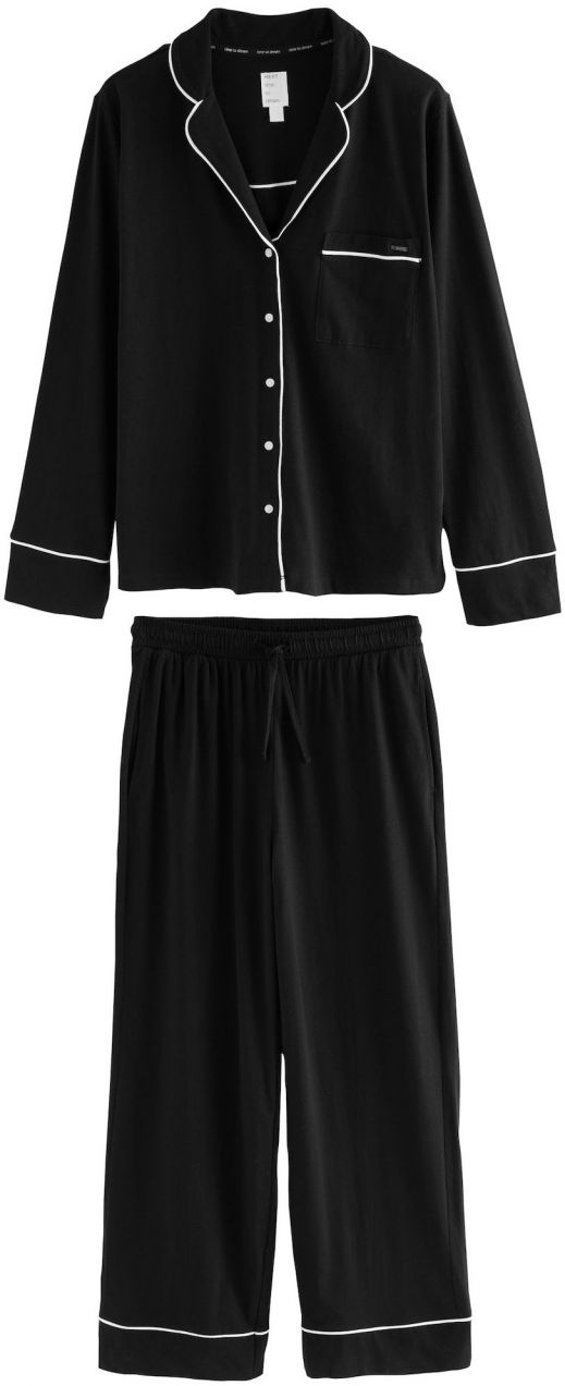 Next Pyžamo  čierna / biela