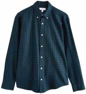 Next Košeľa  tmavomodrá / tmavozelená / čierna