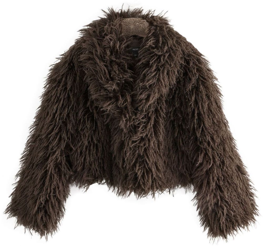 Next Prechodný kabát  čokoládová
