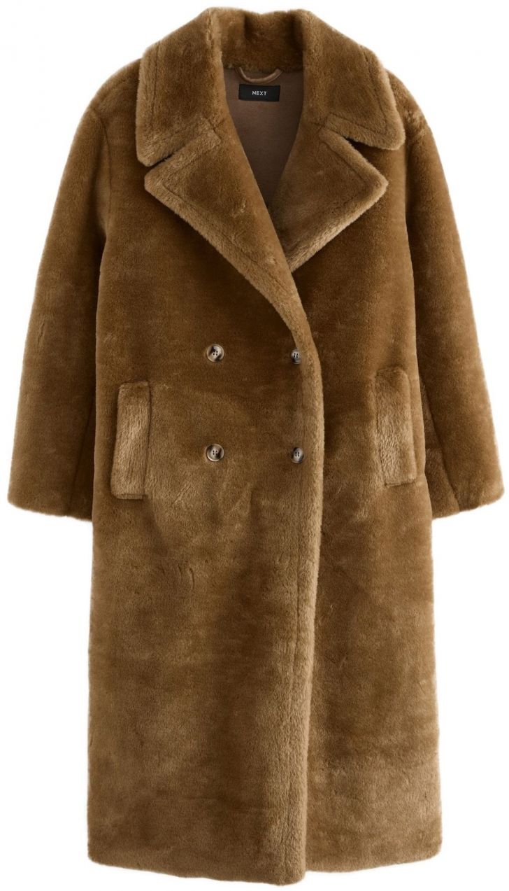 Next Prechodný kabát  hnedá