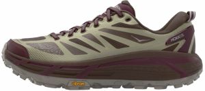 HOKA Poltopánky 'Mafate Speed 2'  hnedá / svetlozelená / vínovo červená
