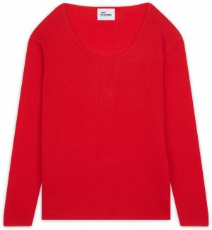 JUST CASHMERE Sveter 'Fiona'  červená