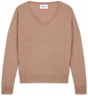 JUST CASHMERE Sveter 'Nora'  farba ťavej srsti