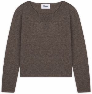 JUST CASHMERE Sveter 'Vivian'  čokoládová