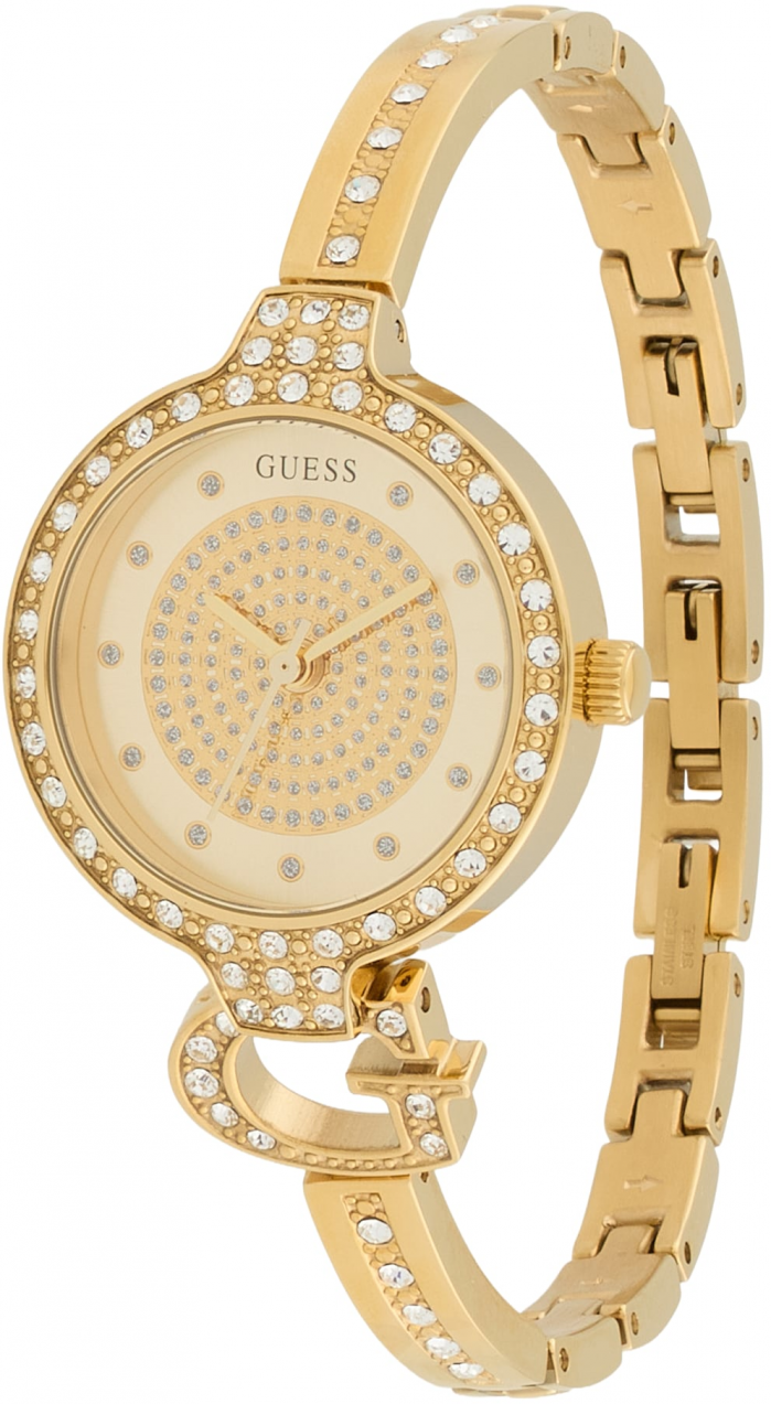 GUESS Analógové hodinky 'GISELLE'  zlatá