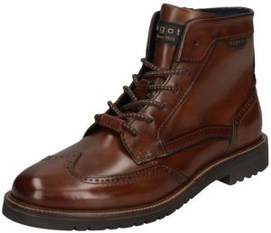 bugatti Šnurovacie čižmy  koňaková