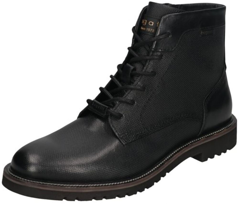 bugatti Šnurovacie čižmy  čierna