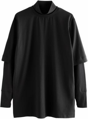 Next Tričko  čierna