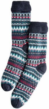 Next Ponožky  námornícka modrá / smaragdová / červená / biela