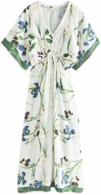 B by Ted Baker Plážové šaty  jedľová / biela