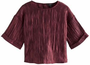 Next Tričko  burgundská