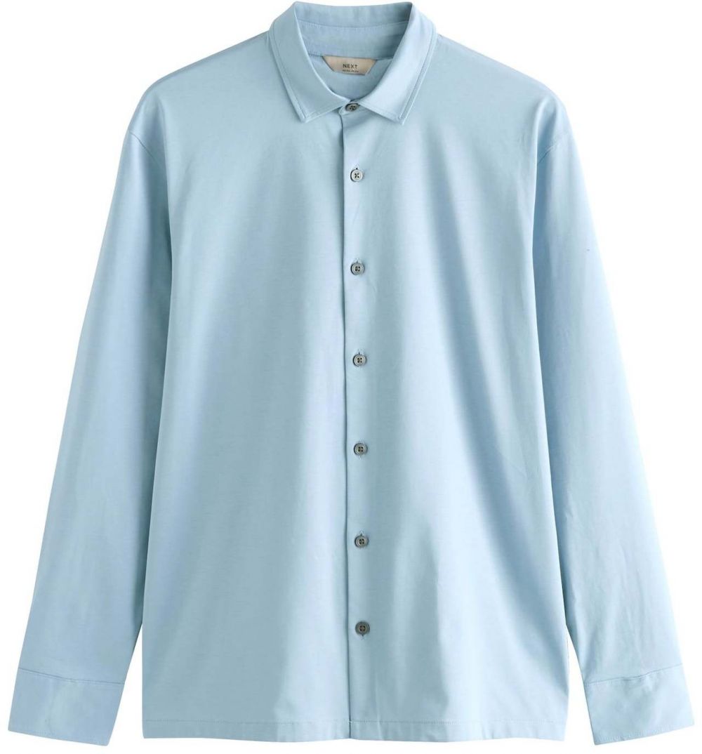 Next Košeľa 'Supima'  svetlomodrá