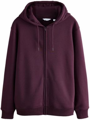 Next Tepláková bunda  burgundská