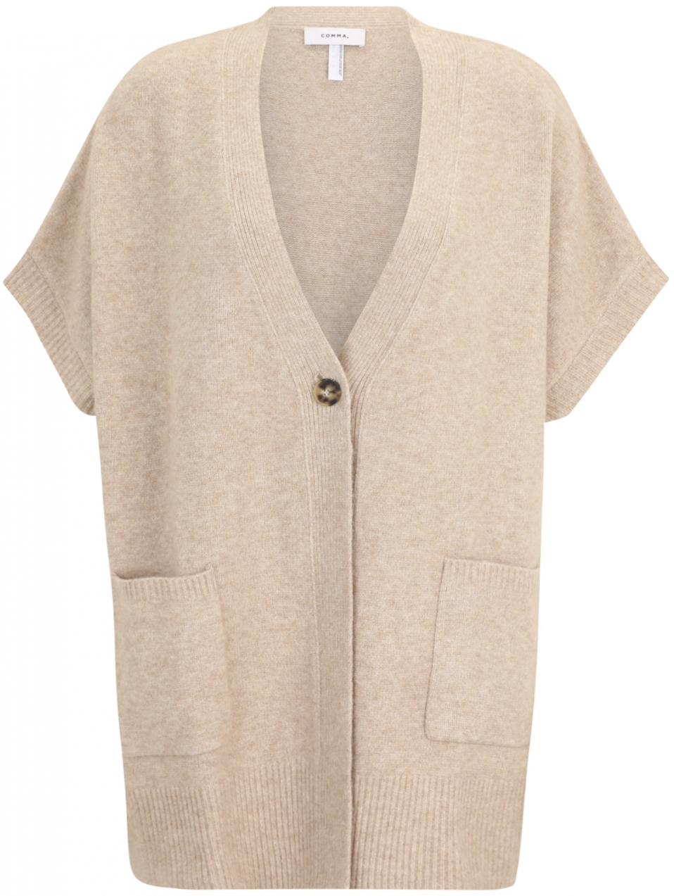 COMMA Kardigán  piesková