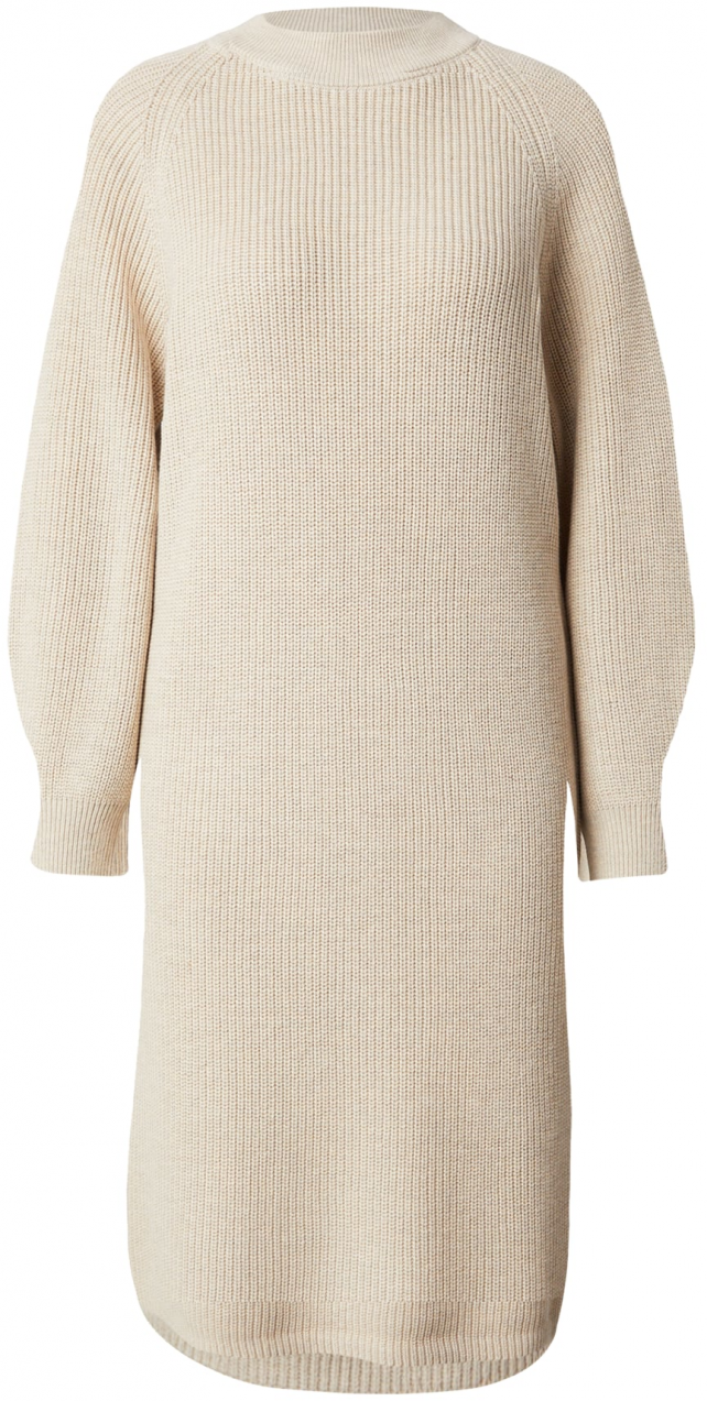s.Oliver Pletené šaty  béžová