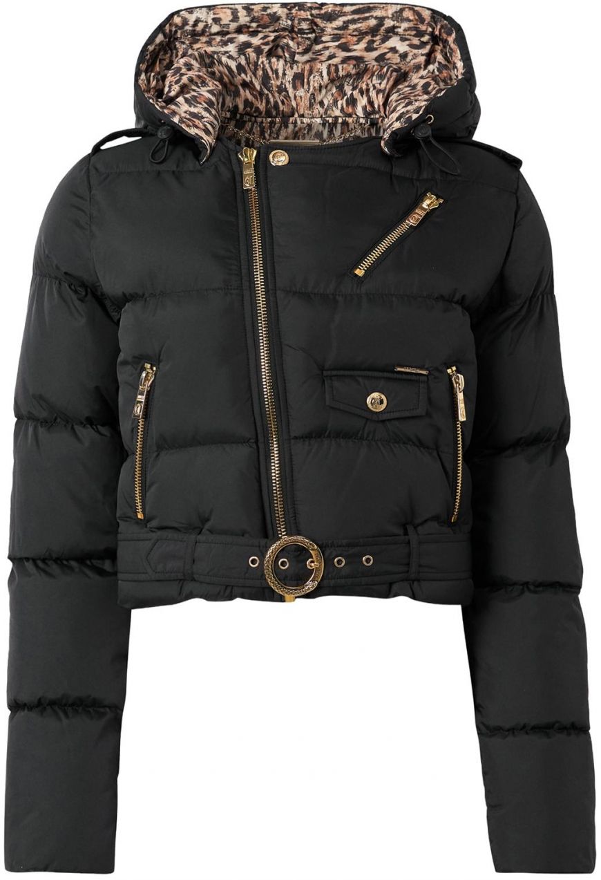 Just Cavalli Zimná bunda  čierna