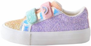 Next Tenisky  žltá / fialová / svetloružová