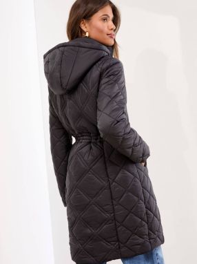 Lipsy Prechodný kabát  čierna