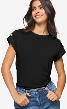 Lipsy Tričko  čierna