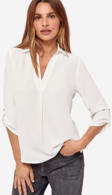 Lipsy Blúzka  šedobiela