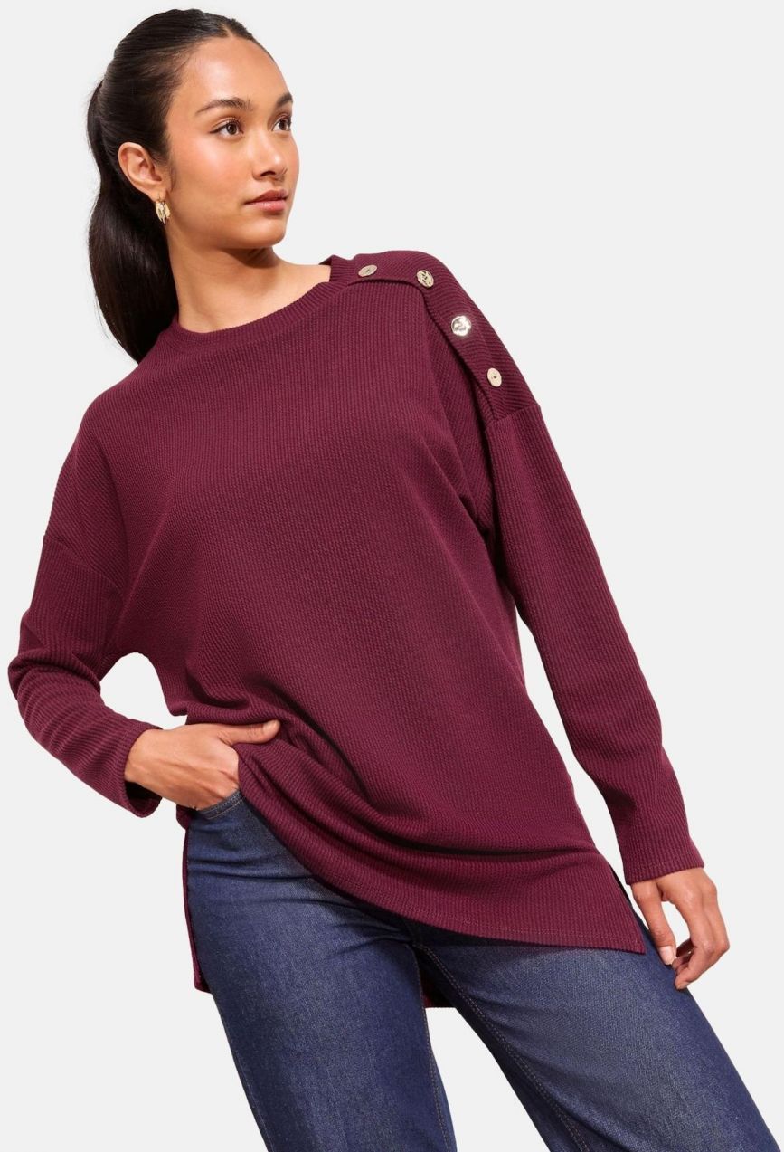 Friends Like These Tunika  burgundská