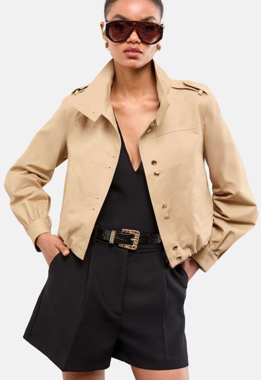 Lipsy Prechodná bunda  farba ťavej srsti